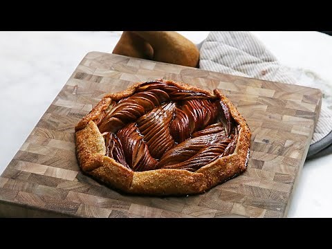 sugar-spice-pear-galette-youtube image