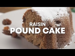 how-to-make-easy-moist-raisin-pound-cake image