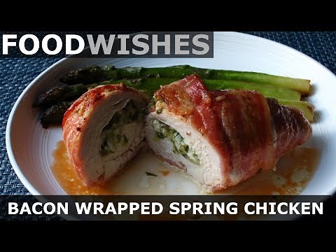 bacon-wrapped-spring-chicken-food-wishes-youtube image