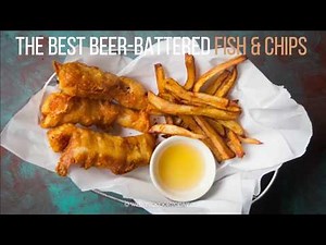 the-best-beer-battered-fish-and-chips-ever-youtube image