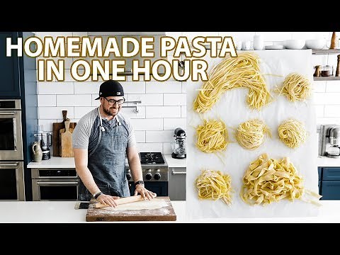 easy-to-make-homemade-pasta-dough-recipe-youtube image