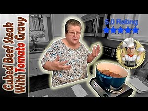 cooking-cubed-beef-steak-with-tomato-gravy-youtube image