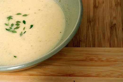 44-clove-garlic-soup-smitten-kitchen image
