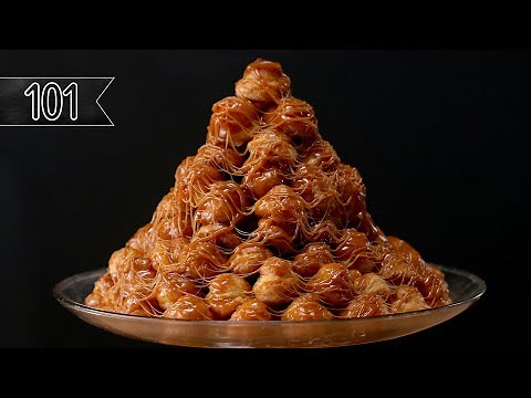 how-to-make-a-croquembouche-cream-puff-tower image