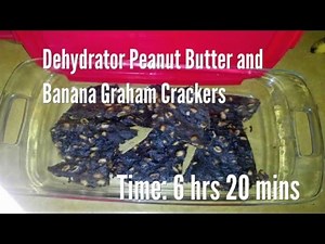 dehydrator-peanut-butter-and-banana-graham-crackers image