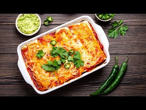 how-to-make-chicken-enchiladas-youtube image