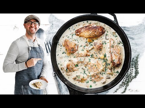 delicious-chicken-fricassee-recipe-youtube image