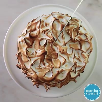 eggnog-semifreddo-genoise-cake-with-meringue-frosting image