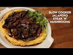 slow-cooker-jalapeno-steak-n-mushrooms-cooking-how-to image