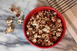 cocoa-chocolate-popcorn-snack-recipe-mr-b-cooks image