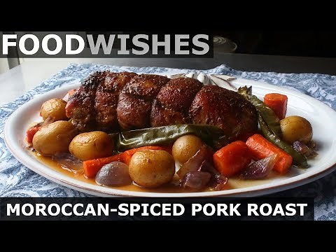moroccan-spiced-pork-loin-roast-food-wishes-youtube image