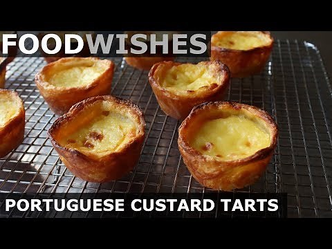 portuguese-custard-tarts-pasteis-de-nata-food-wishes image