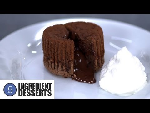 chocolate-lava-cakes-5-ingredient-desserts-youtube image