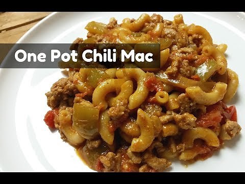 one-pot-chili-mac-easy-skillet-dinner-homemade image
