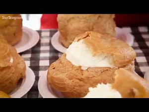 how-to-make-a-jumbo-cream-puff-youtube image
