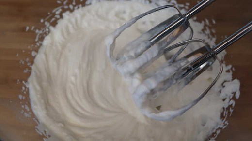 whipped-ricotta-dessert-recipe-easy-3-ingredient-vanilla-mousse image
