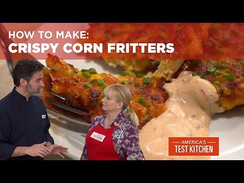 how-to-make-crispy-corn-fritters-youtube image