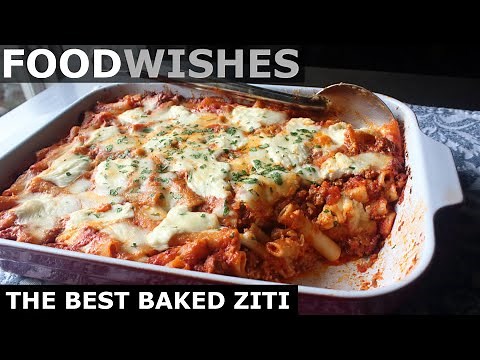 the-best-baked-ziti-food-wishes-youtube image
