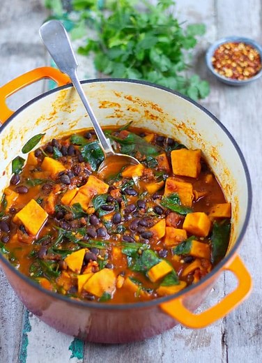 sweet-potato-black-bean-stew-healthy-living-james image