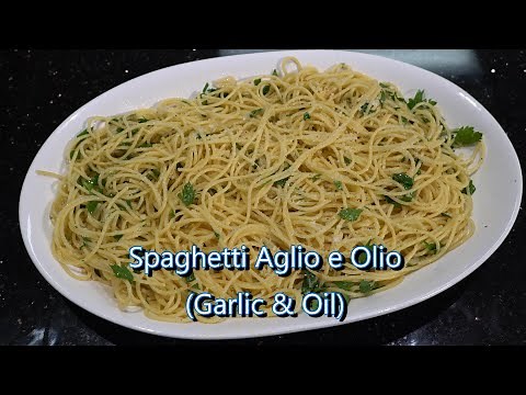 italian-grandma-makes-spaghetti-aglio-e-olio-garlic-oil image