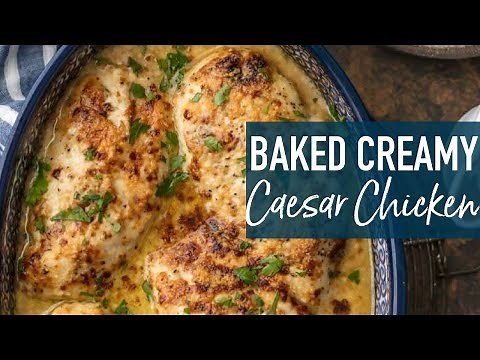 melt-in-your-mouth-caesar-chicken-recipe-youtube image