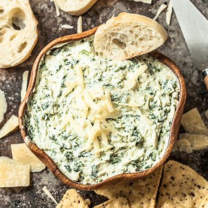 spinach-artichoke-dip-no-cook-chew-out-loud image