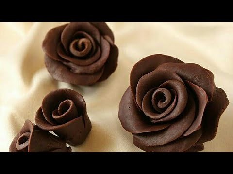 how-to-make-simple-chocolate-flowers-tutorial image
