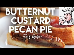 butternut-custard-pecan-pie-tasty-recipe-youtube image