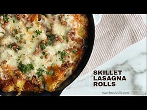 skillet-lasagna-rolls-easy-lasagna-recipe-youtube image