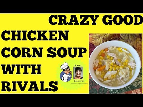 chicken-corn-soup-w-rivals-4-ingredients-youtube image