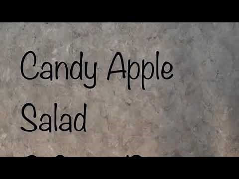 candy-apple-salad-zero-smartpoints-youtube image