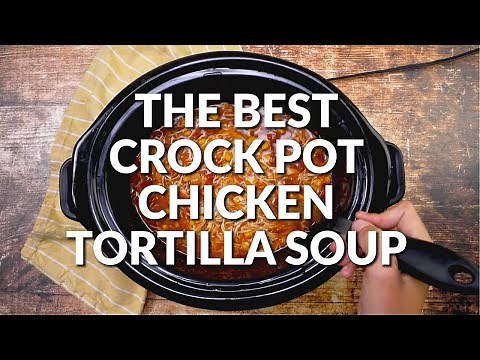 how-to-make-the-best-crock-pot-chicken-tortilla image