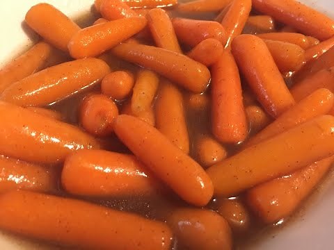 instant-pot-maple-butter-glazed-baby-carrots-youtube image