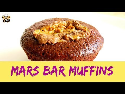 homemade-mars-bar-muffins-recipe-youtube image