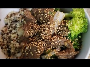 quinoa-with-stir-fry-beef-teriyaki-youtube image