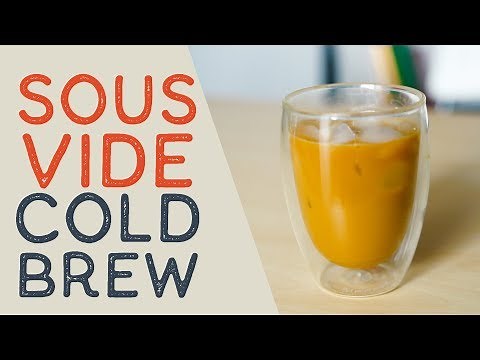 how-to-make-cold-brew-fast-sous-vide-coffee-youtube image