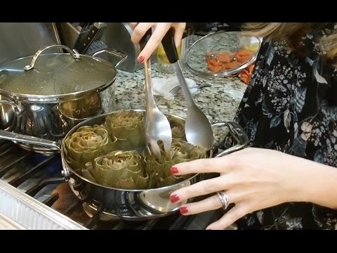 how-to-make-artichokes-easy-family-recipe-youtube image