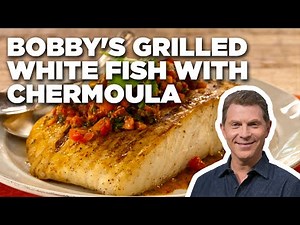 bobby-flays-grilled-white-fish-with-chermoula-youtube image