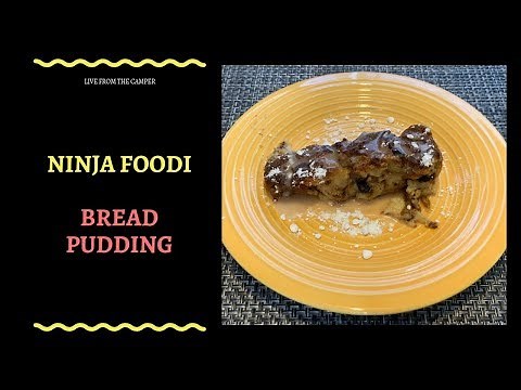 ninja-foodi-easy-bread-pudding-youtube image