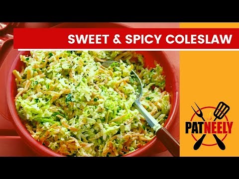 pat-neelys-sweet-spicy-coleslaw-youtube image