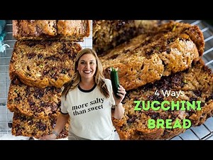 the-best-zucchini-bread-recipe-4-ways-youtube image