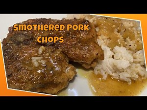 smothered-pork-chops-wrice-gravy-youtube image