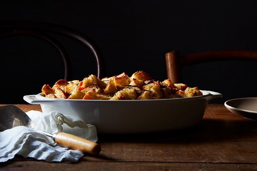 best-old-fashioned-sage-and-onion-turkey-stuffing-ever-food52 image