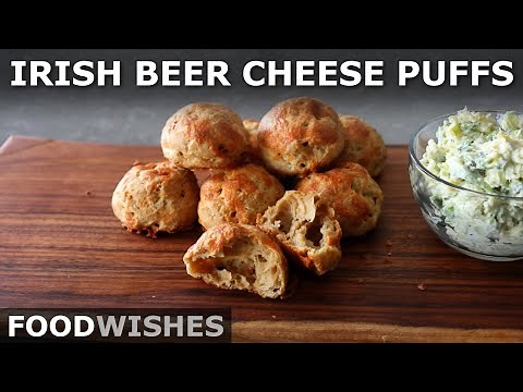 irish-beer-cheese-puffs-with-spring-onion-mascarpone image
