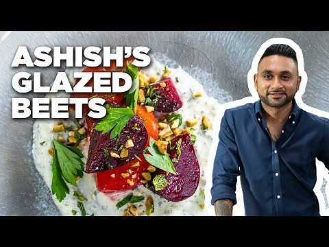 ashish-alfreds-glazed-beets-with-creme-fraiche-and image