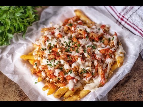 crawfish-fries-with-creamy-queso-cheese-sauce image