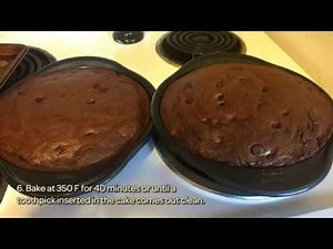 how-to-bake-a-triple-chocolate-fudge-cake-diy-food image