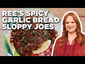 ree-drummonds-spicy-garlic-bread-sloppy-joes-youtube image