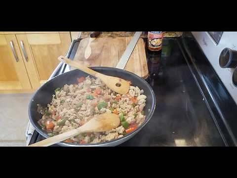 ground-turkey-stir-fry-with-bell-peppers-youtube image