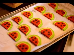 watermelon-cookies-recipe-easy-watermelon-cookies image